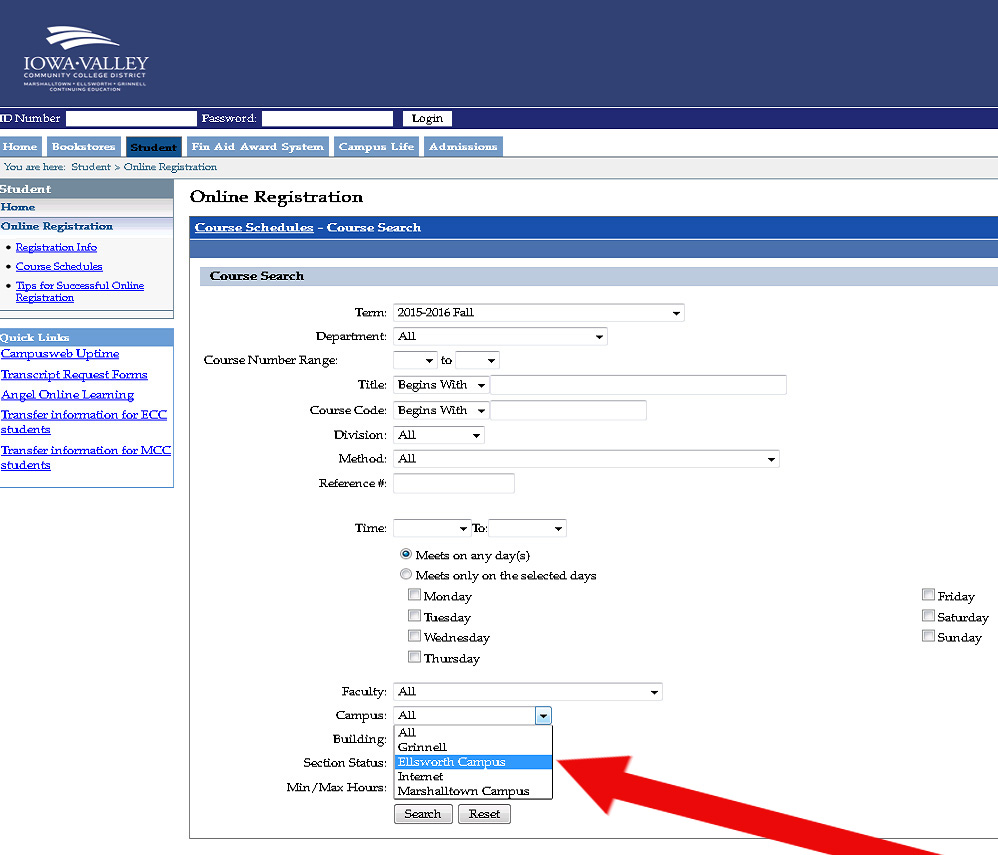 CampusWeb/JICS image