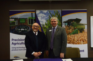 Dr. William Deeds, Morningside Provost and Dr. Martin Reimer, ECC Provost